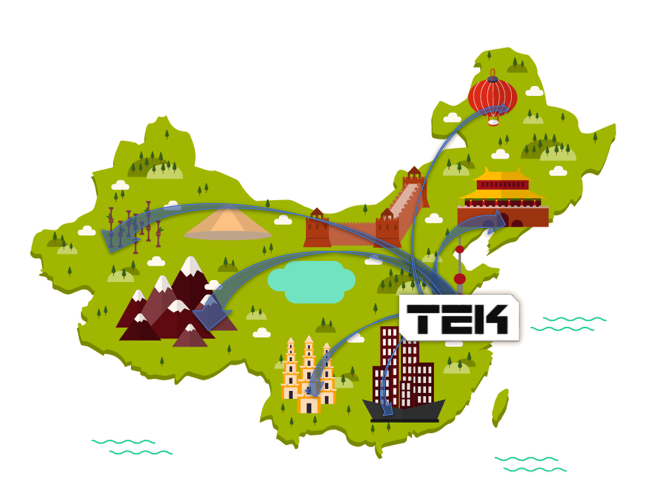 TEK Shanghai delivers China-wide